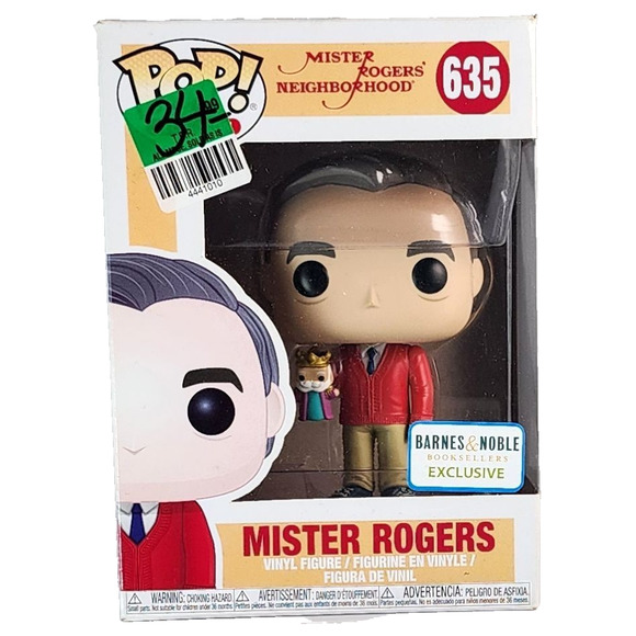 Funko Pop! Mister Rogers Neighborhood #635 Barnes & Noble Exclusive New in Box - Picture 1 of 6